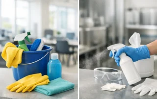 Cleaning Versus Disinfecting: What Facilities Need