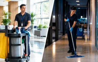 Day Porter Versus Nightly Cleaning: Which Fits?